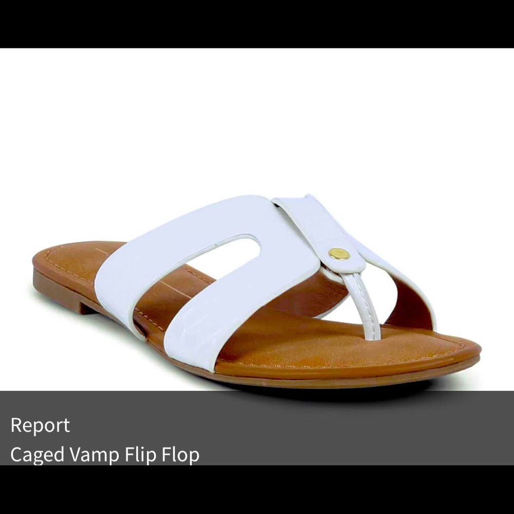 White Flip Flops Women’s Size 11 ready for you!!